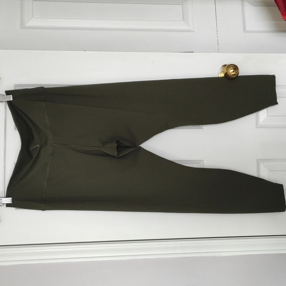 Nike Yoga Pants Dry fit. XL Hunter Green - Picture 2 of 5